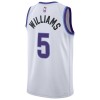 NBA Mænd Trøje Utah Jazz Cody Williams 2025-26 Nike Association Edition Hvid Swingman